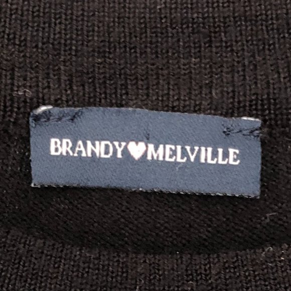 Brandy Melville Ringer Crop Knit Top - Picture 6 of 7